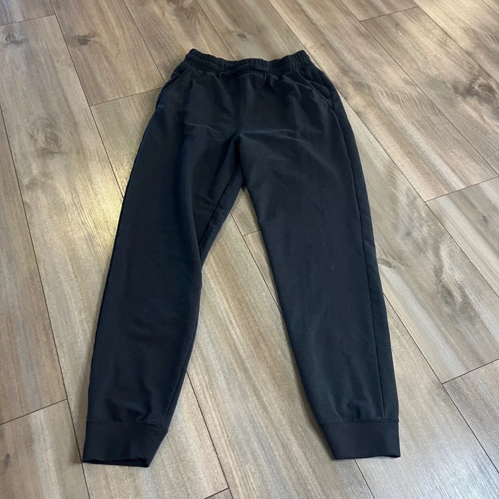Nike Dri Fit Yoga Jogger Pants Black Men Size Small Athletic Sweatpants Bin M-80